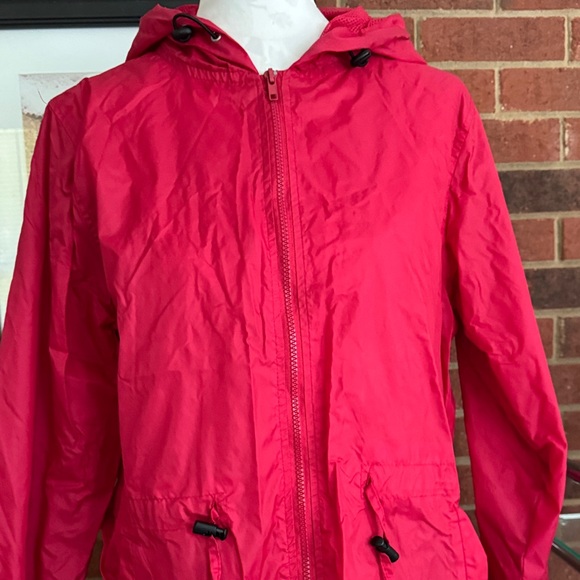 Chadwick’s Vintage Red Nylon Hooded Windbreaker - Picture 2 of 9